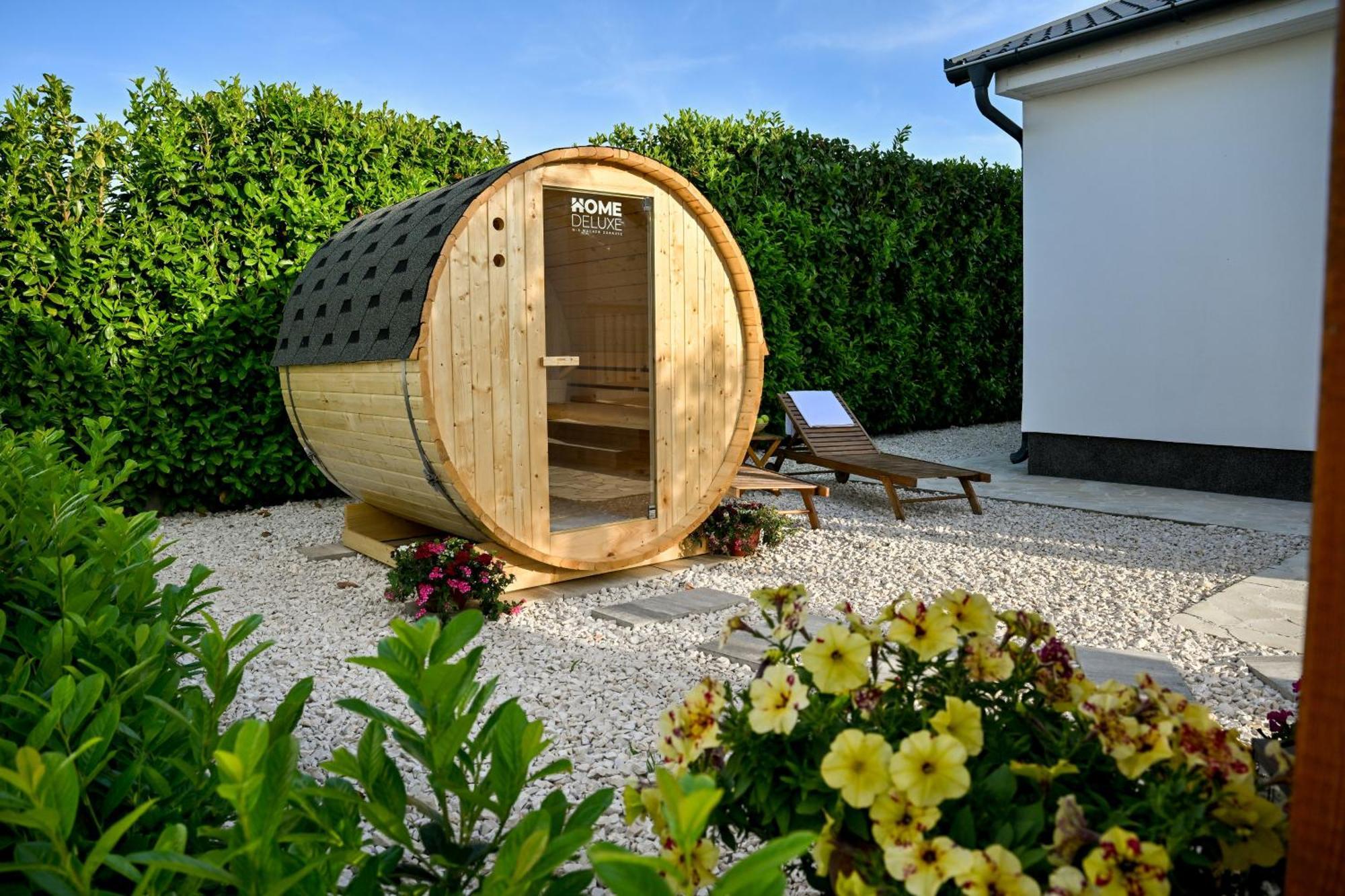 Holiday Home Aprilis With Pool, Jacuzzi And Sauna Galovac  Luaran gambar